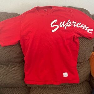 Supreme Scarlet Tee with White Tag